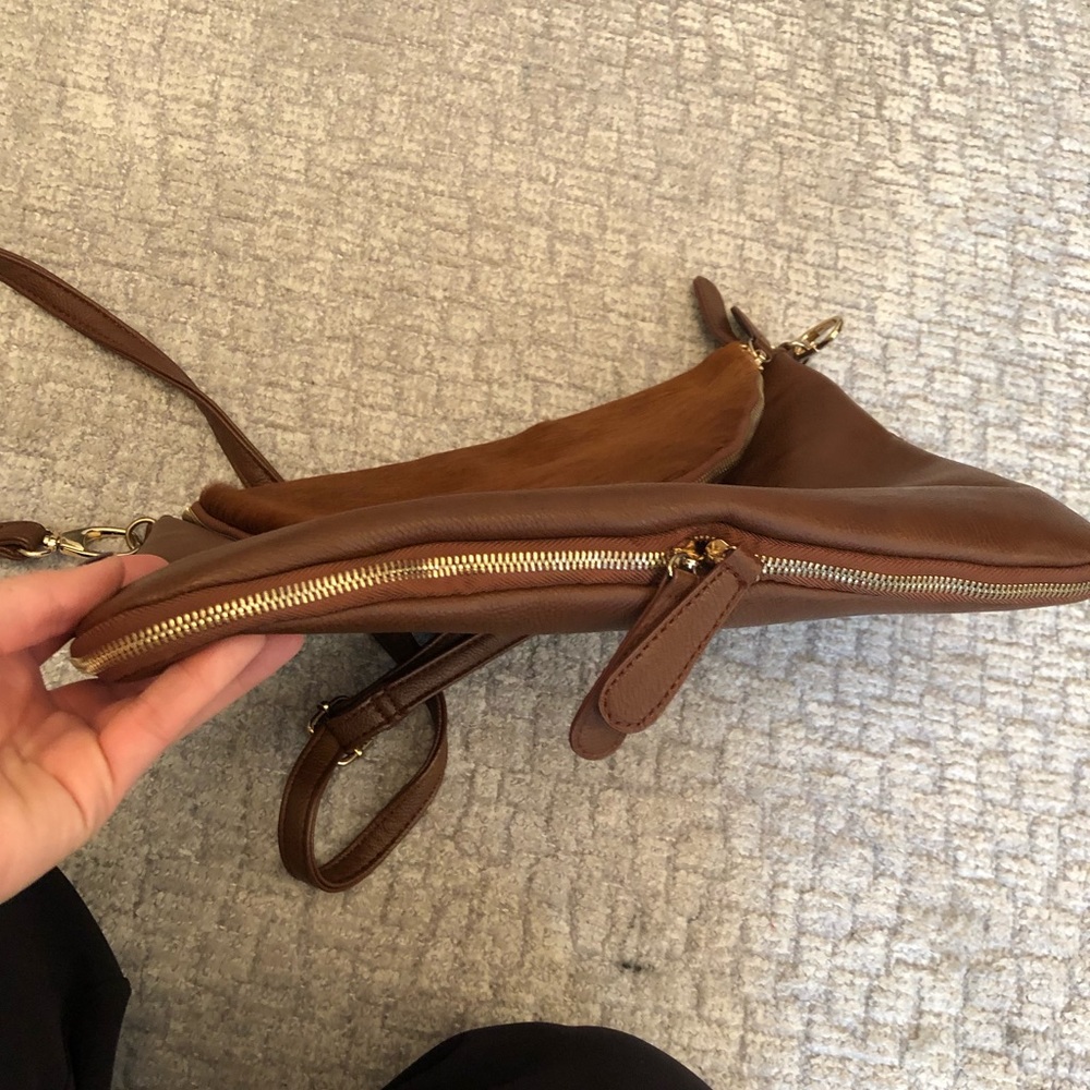 Calf Hair & Vegan Leather Bag - Picture 6 of 8